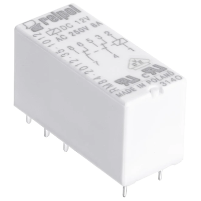 Electromagnetic relay RM84-2012-35-1024 miniature for printed circuit and plug socket