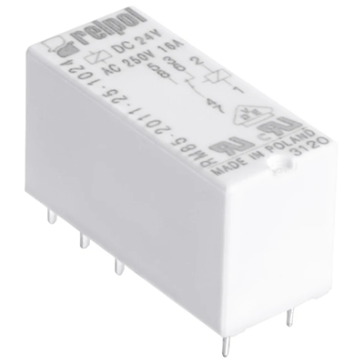 Electromagnetic relay RM85-2011-35-1024 miniature for printed circuit and plug socket