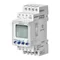 Electronic astronomical and time programmer, 100 programs, 3 menu languages, 2 relay outputs 16A/230V, night break, 2 modules wide, DIN TH-35mm