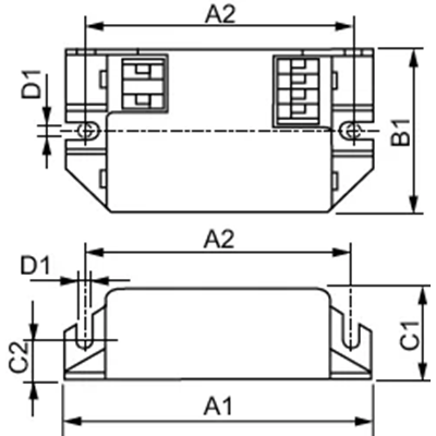 Electronic ballast 24W, 230V