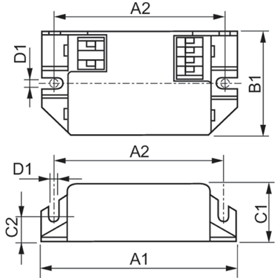 Electronic ballast 24W, 230V