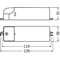 Electronic ballast for ET PARROT halogen bulbs