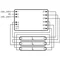 Electronic ballast QT-FIT8 3x, 4x18