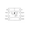 Electronic circuit breaker; 1-channel; input voltage 24 V DC; 8 A; signaling contact