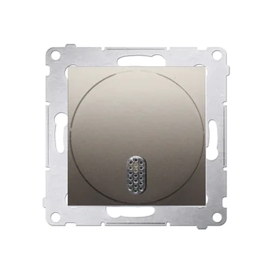 Electronic doorbell (module) 8-12 V gold (metallic)