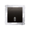 Electronic doorbell (module) 8-12 V, matt bronze (metallic)