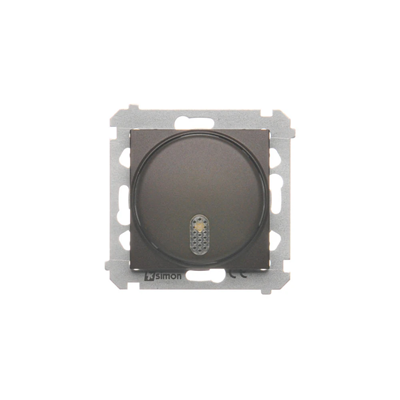 Electronic doorbell (module) 8-12 V, matt bronze (metallic)