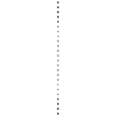 Electronic doorbell (module) 8-12 V, matt bronze (metallic)