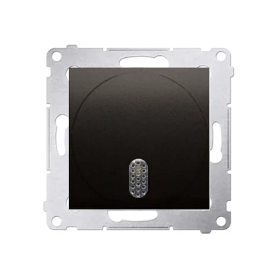 Electronic doorbell (module) 8-12 V, matt bronze (metallic)
