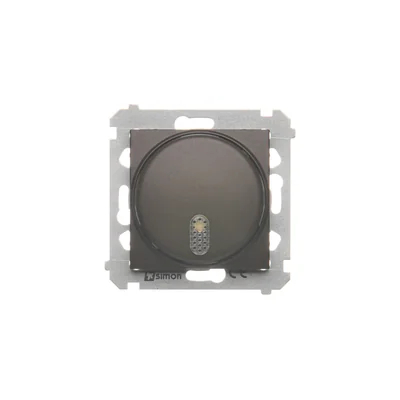 Electronic doorbell (module) 8-12 V, matt bronze (metallic)