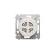 Electronic doorbell (module) 8-12 V white