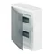 ELEGANT distribution board 2x12 PE+N surface-mounted new version IP 40 - smoke color