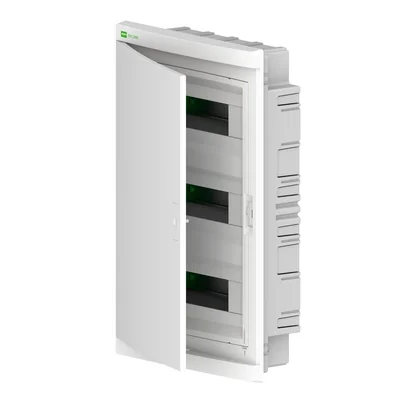 ELEGANT distribution board 3x12 PE+N flush-mounted IP 40 - white 2455-00