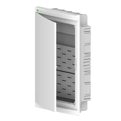 ELEGANT Verteilerkasten 3x12 PE+N Multimedia Unterputz IP 40 - weiß