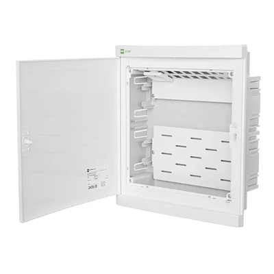 Elegante 2x12 Multimedia-Unterputz-Verteilerbox IP 40 - weiß
