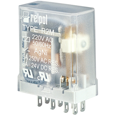 Elektromagnetické relé, průmyslové - miniaturní, pro zásuvku R2M-2012-23-1024