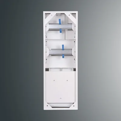 Elektroměrový rozvaděč RZ 23NN O T1F+14S 612x213x170; s okénkem; IP30; RAL 9003