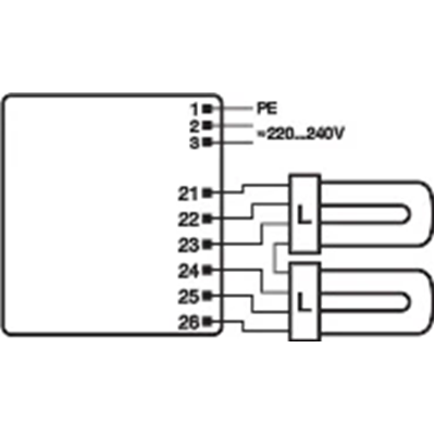 Elektronický předřadník QTP-M