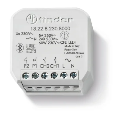 Elektronisches Multifunktionsrelais mit Bluetooth 2Z 6A 230V AC IP20