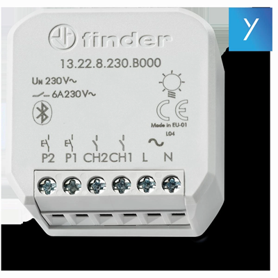 Elektronisches Multifunktionsrelais mit Bluetooth 2Z 6A 230V AC IP20