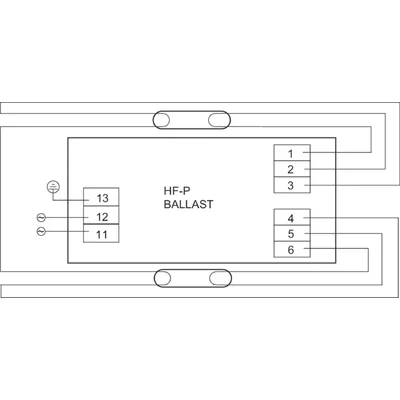 Електронний баласт 35W, 230V