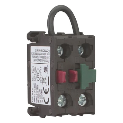 Element stykowy z samokontrolą 1Z 1R montaż do ścianki tylnej M22-KC01SMC10