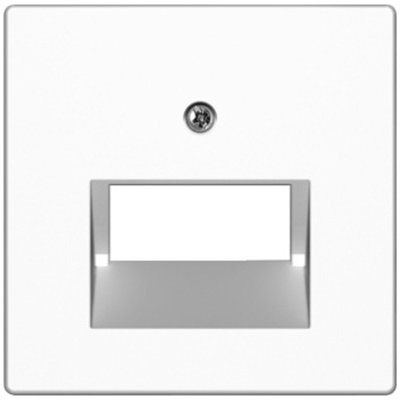 Elemento central para base de conexión doble UAE, blanco nieve brillante