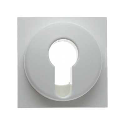 Elemento central para interruptor de llave blanco