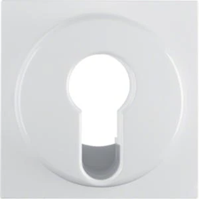 Elemento central para interruptor de llave blanco