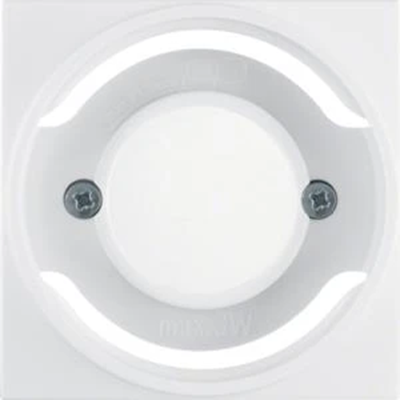 Elemento central para interruptor de semáforo E14, blanco