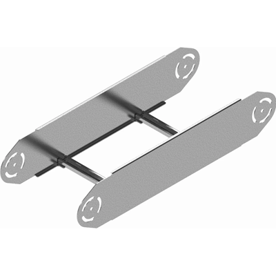 Elemento de arco articulado galvanizado, ancho 200 mm, alto 160 mm