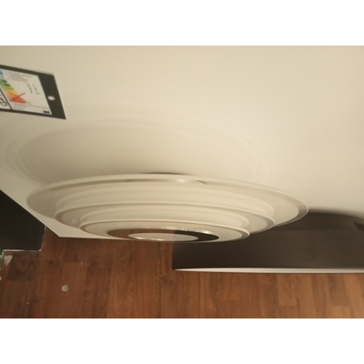 Elipse White display wall lamp