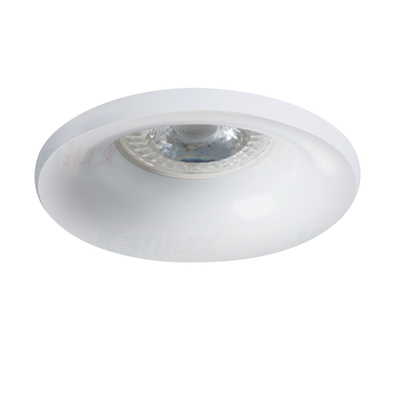 Elnis S W White recessed lamp