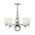 Elstead Lighting HK/ZELDA5 PN lámpara colgante, níquel pulido