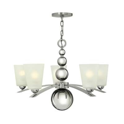 Elstead Lighting HK/ZELDA5 PN suspension, nickel poli