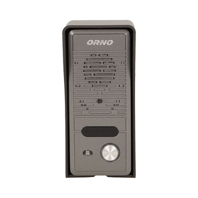 ELUVIO Single-family intercom set, handsfree, black