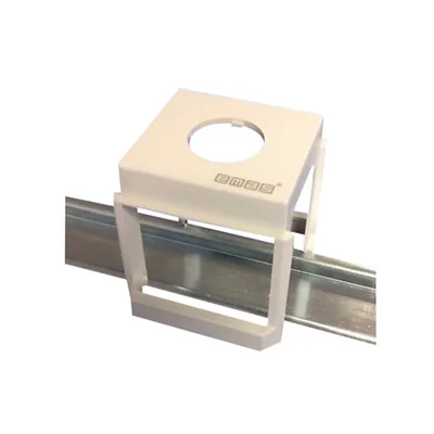EMAS DIN rail adapter for B and C series buttons and joysticks