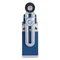 EMAS L5 switch in plastic housing, 1NC+1NO, short adjustable lever with plastic roller