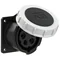 Embase droite 16A 3P+Z+N 500V 50/60Hz 7h IP67, bride 75X75, pas de vis 60X60, contacts nickelés