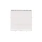 Embout de cadre Simon 55 WMDZ-612xxx-111 sans pontet - fixation par simple pression sur le cadre ; blanc mat