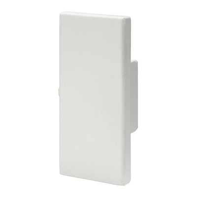 Embout E 90x40 Z, blanc 2 pcs.