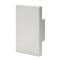 Embout E 90x60 Z, blanc 2 pcs.