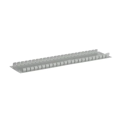 Embout ZA1P50 RAL7035 au lieu du module 12 (1 paquet = 50 pièces)