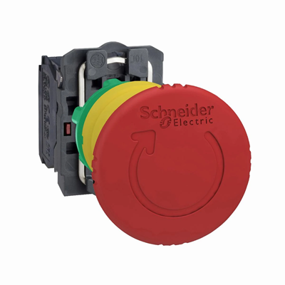 Emergency STOP Ø40 red without illumination plastic turn