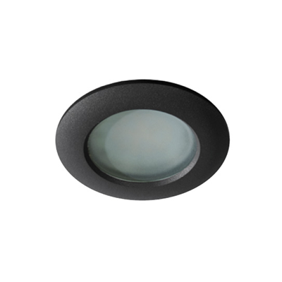 EMILIO Black recessed ceiling lamp