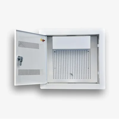 EmiterNet PW1Z type telecommunications housing box (with lock), dimensions: 355 x 330 mm (width x height)