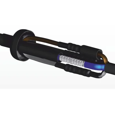 Empalme de cable pasante 0,6 / 1 kV ZRM-5/JLP-CX4 185-300