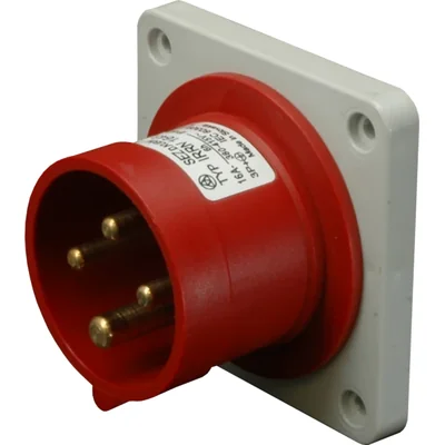 Empfängerpanel-Netzstecker 32A 4p IP44