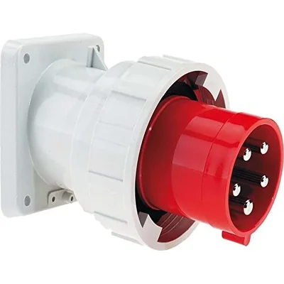 Empfängerstecker 63A 5P 400V IP67