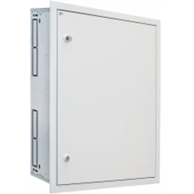 Empty flush-mounted housing, IP42, class I RAL7035 (860x860x160) 4XP160 3-5